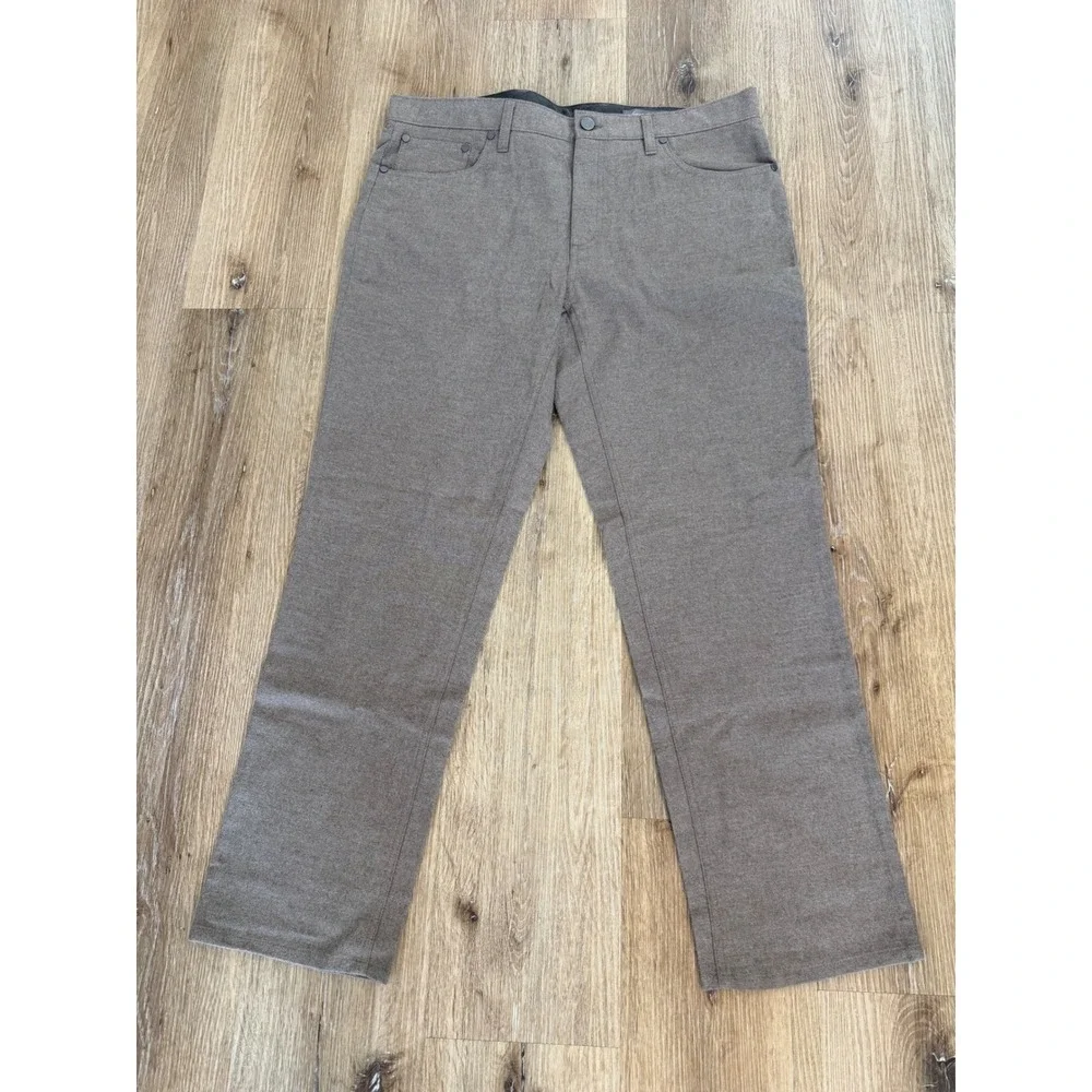 Daniel Cremieux Signature Collection 100% Cotton Pants Mens 36x30 Brown NWT